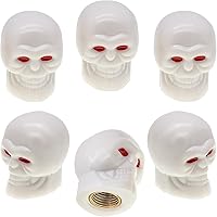 Vista 57 de 4 piezas de tapas de válvula de neumático estilo Cobra, forma de cabeza de serpiente, tapas universales de válvula de neumático con núcleo de cobre