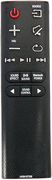 AH59-02733B Replace Remote for Samsung AH59-02733E Soundbar HWJM4000 HWK360 HWKM36CHWJ4000 HWKM36 HWK450 HWK550 HWK551 HW-J4000 HW-JM4000 HW-K360 HW-KM36C HW-KM36 HW-K450 HW-K550 HW-K551