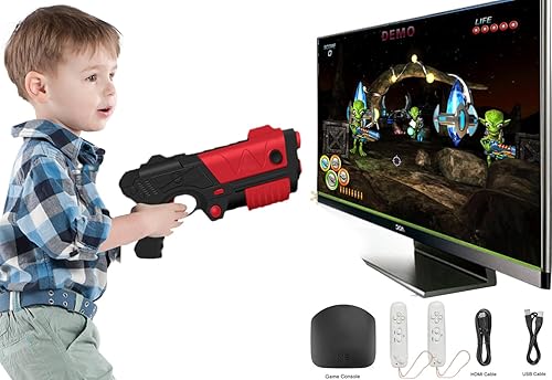 Vista 4 de Consola de juegos de TV, consola de videojuegos retro para niños y adultos, consola integrada de 200 juegos de TV clásicos, compatible con salida