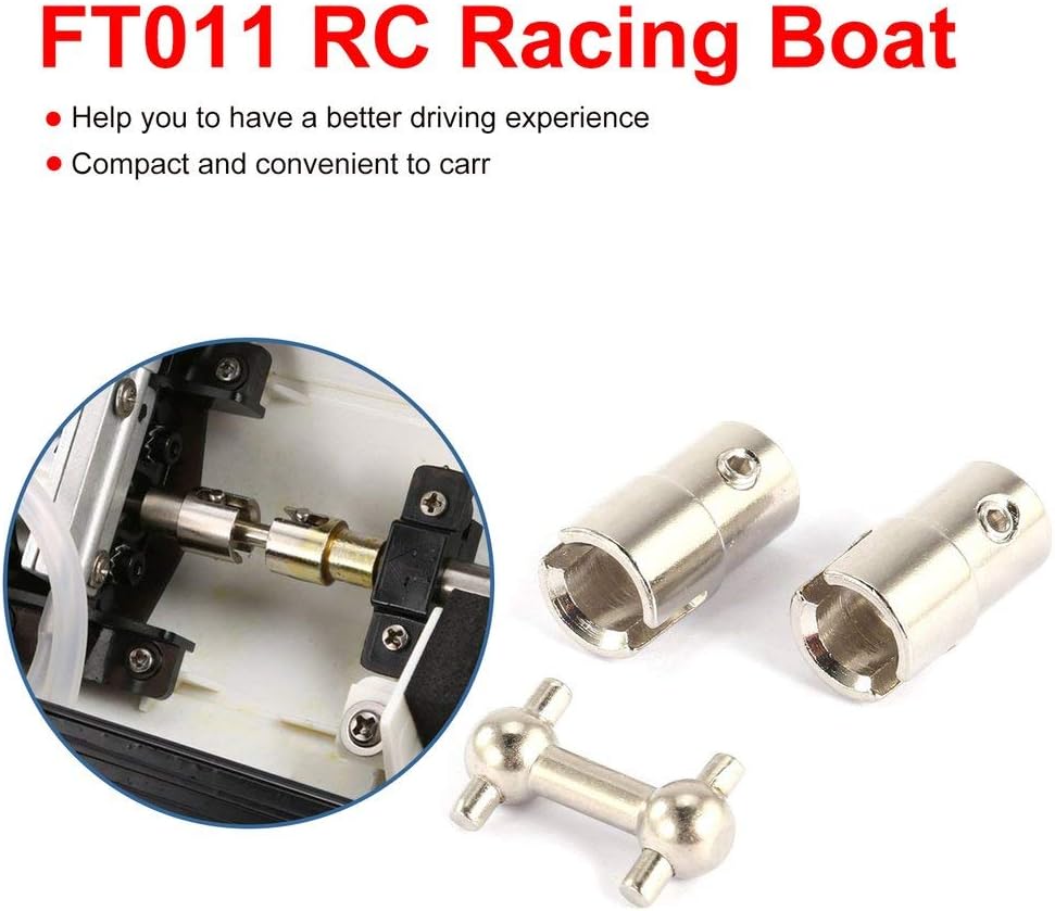 Parts & Accessories Hot! FT011-8 Metal Transmission Parts RC Boat Spare Part Components Kit RC Parts for Feilun FT011 2.4G Brushless RC Boat Parts - CN