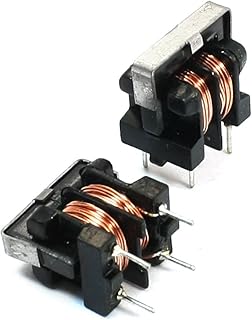 Aexit 2Pcs Common Passive Components Mode Toroid Filter Inductor 10mH Inductors UU9.8 Series