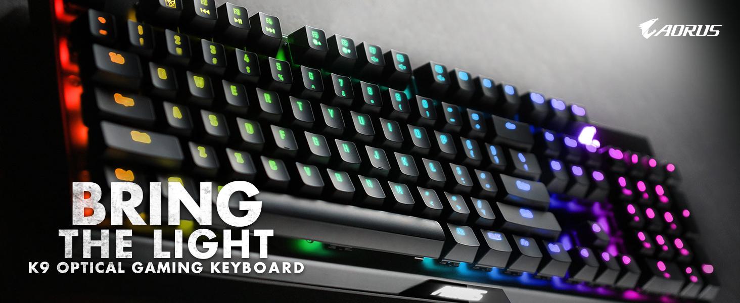 Amazon.com: GIGABYTE AORUS Teclado mecánico para juegos óptico