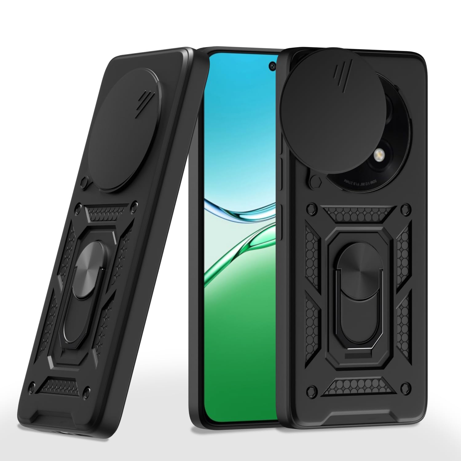 Amazon Basics Oppo F29 5G Black Case - Image 1