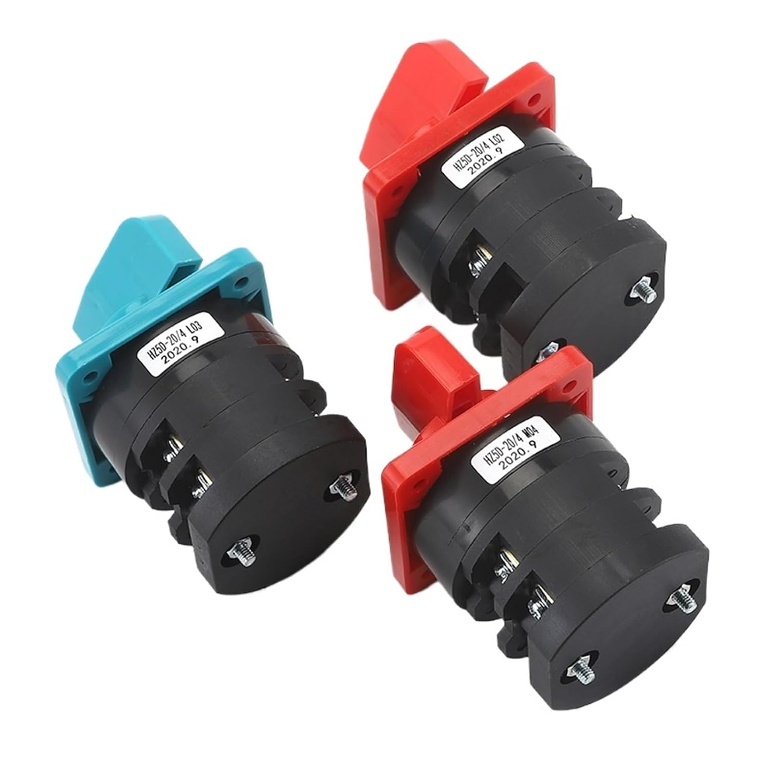 HZ5D-20/4 L02 L03 M04 20A 4kW 2 3 Positions Poles Rotary Cam Transfer Multipolar Power Combined Switch(20A 4kW L02)