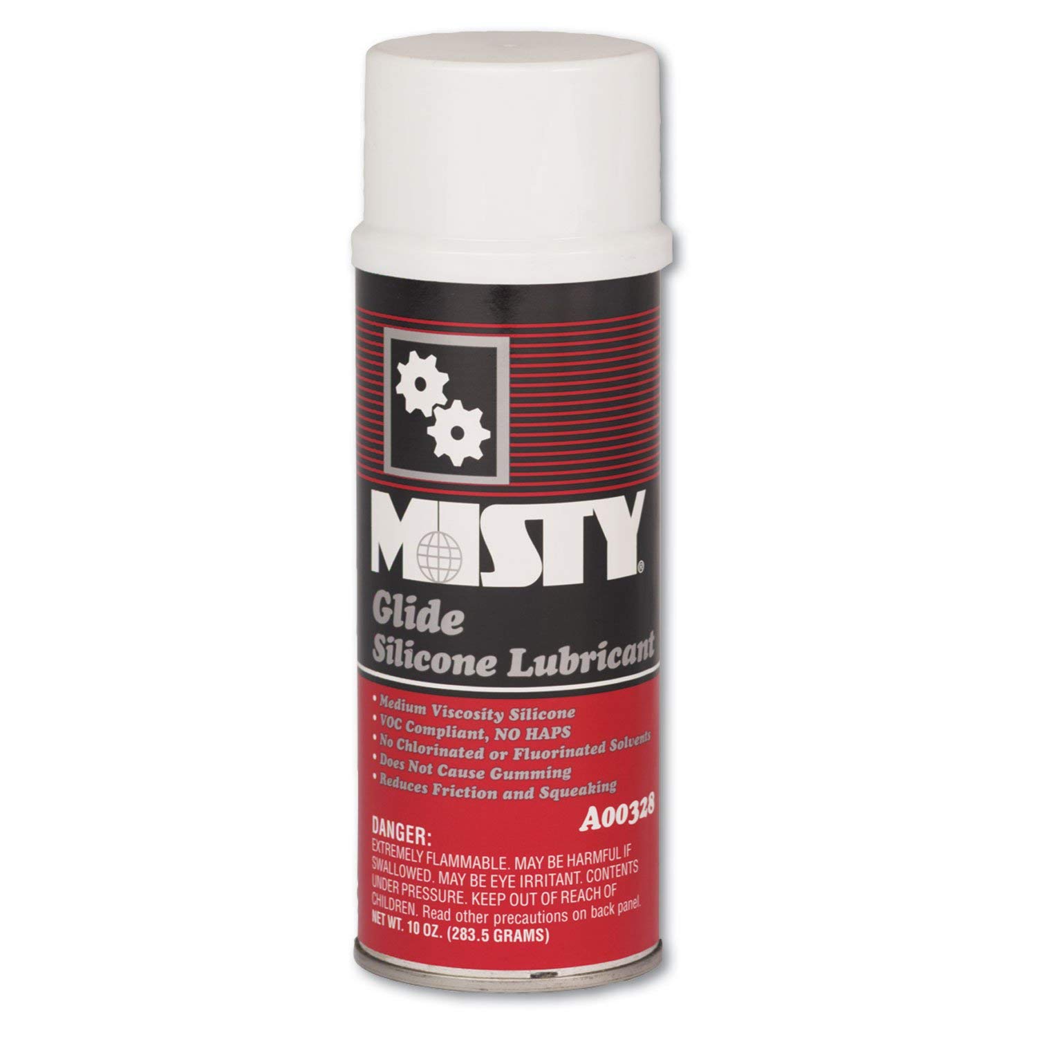 Misty Si-Dry Silicone Spray Lubricant, 11oz Aerosol 12/Case