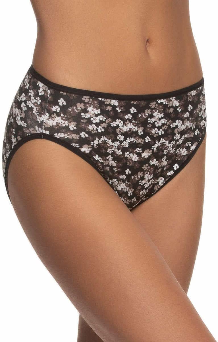 Felina Womens 8 Pack Cotton Modal Stretch Hi-Cut Brief - Image 3