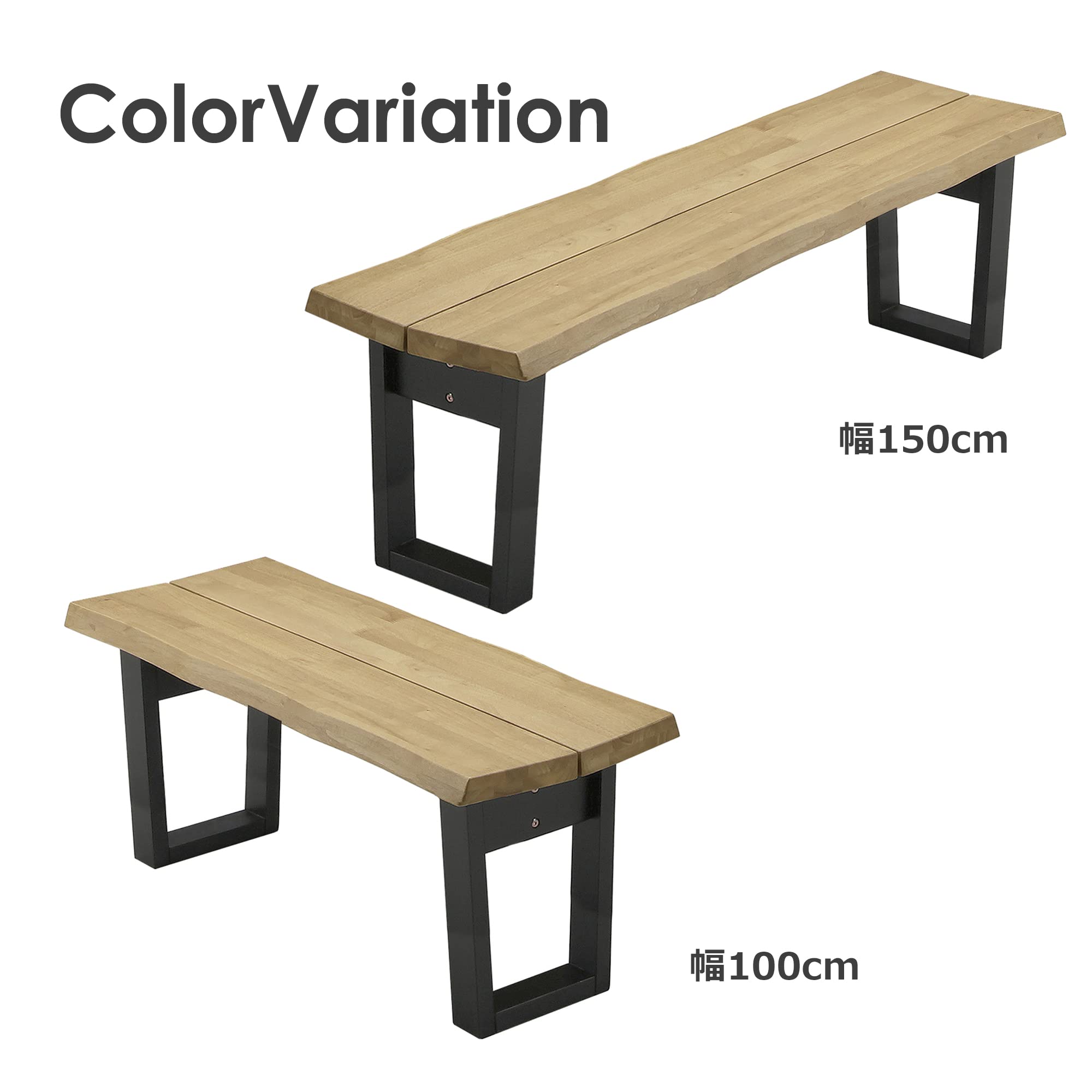 Amazon.co.jp: 関家具(Sekikagu) 大川家具 ダイニングベンチ ブラウン  