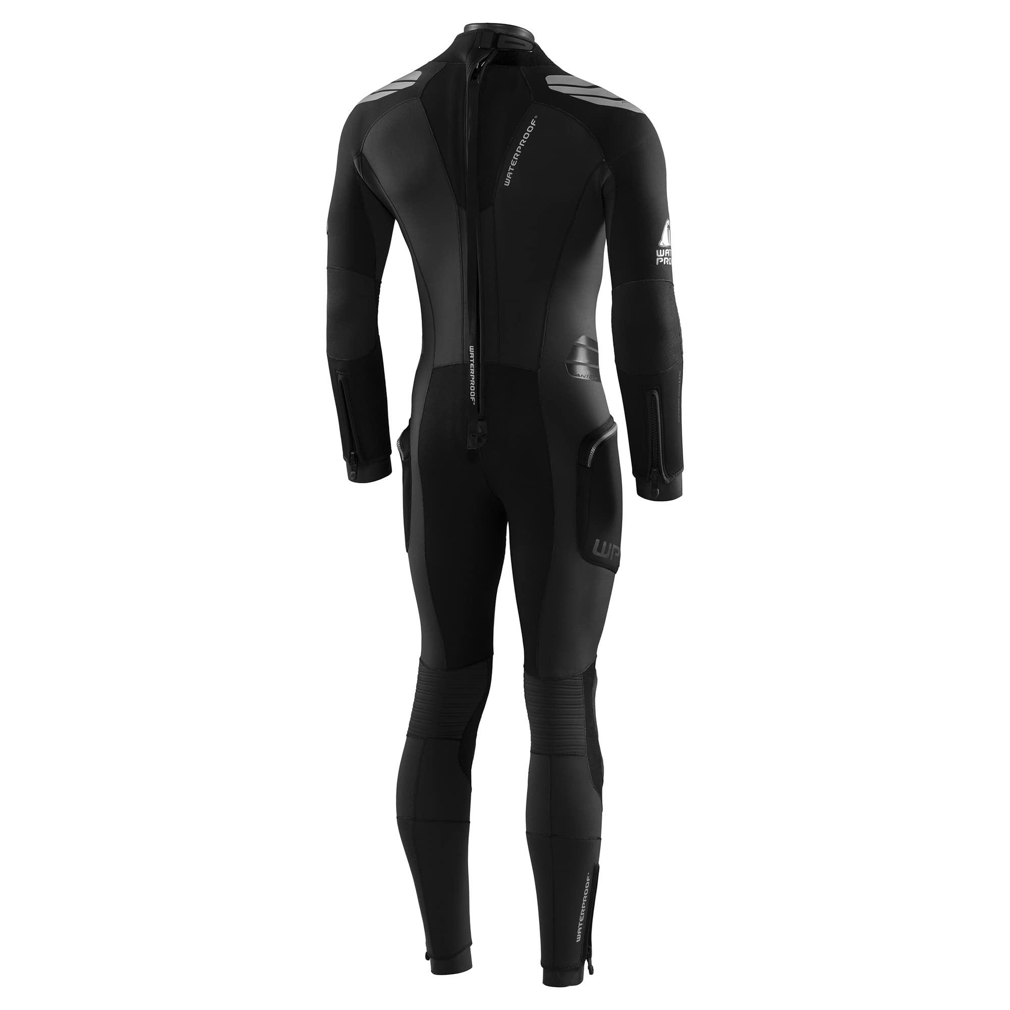 Waterproof Mens W7 7mm Backzip Wetsuit, X-Large