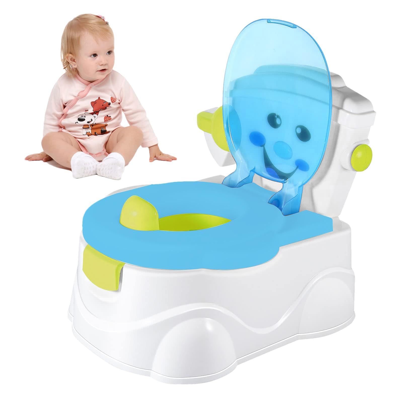 Kindertöpfchen,3-in-1-Toiletten-Trainings-Töpfchen für Kleinkinder mit | Spritzschutz - Kindertöpfchen-Trainingstoilette für Mädchen, Hocker, Kleinkindtoilette, Trainingstöpfchen für Kinder