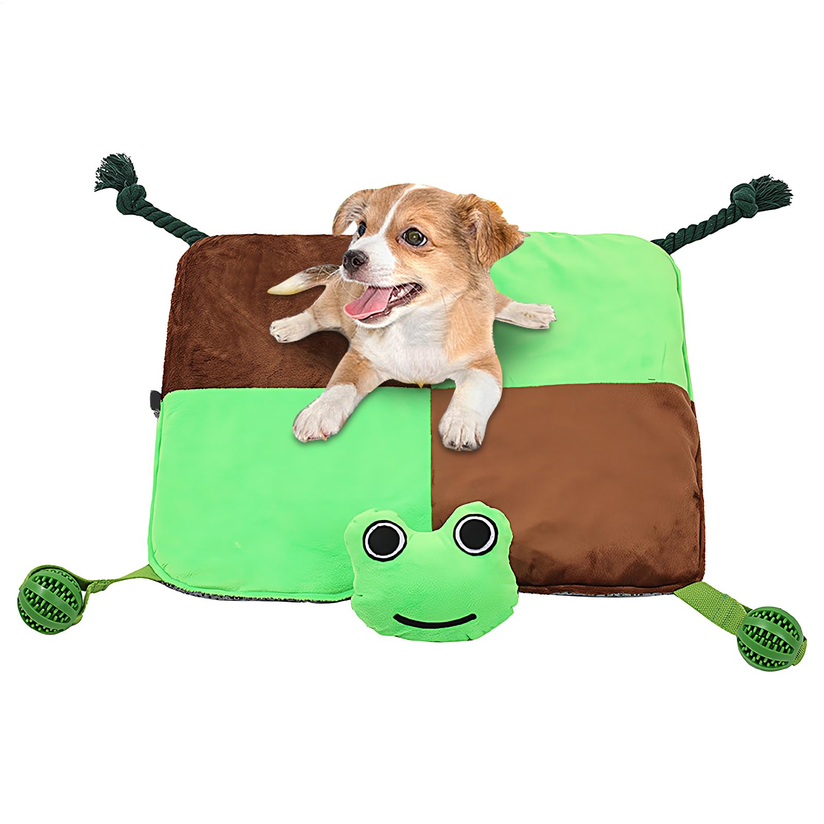 Tapis de reniflement pour animaux et tapis d'alimentation coloré pour lapin chien chat