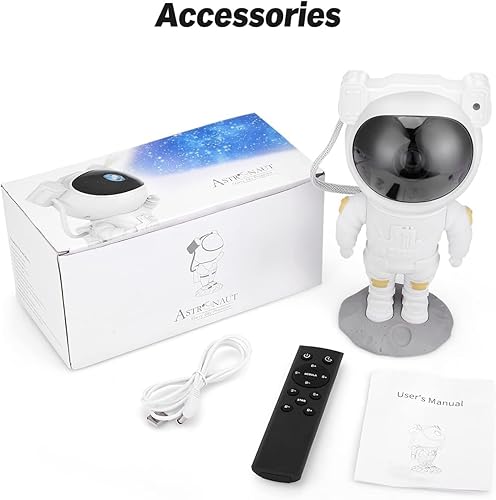 Miniatura 7 de Proyector de estrellas con luz nocturna de galaxia, regalos de cumpleaños, juguetes para niños de 2 a 10 años, lámpara LED de techo de nebulosa