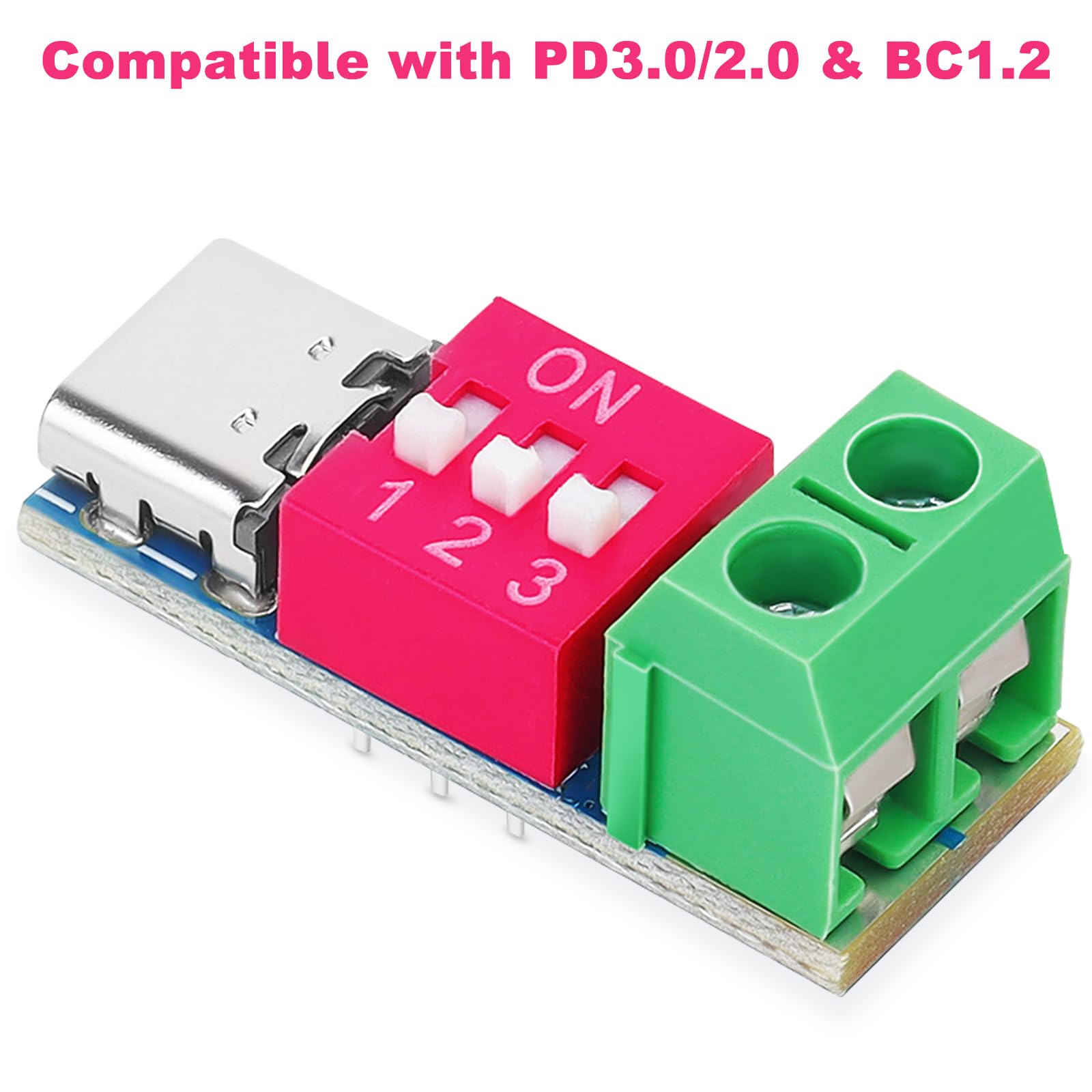 Fast Charging Board Type C PD3.0 2.0 Adjustable 5V-20V Output
