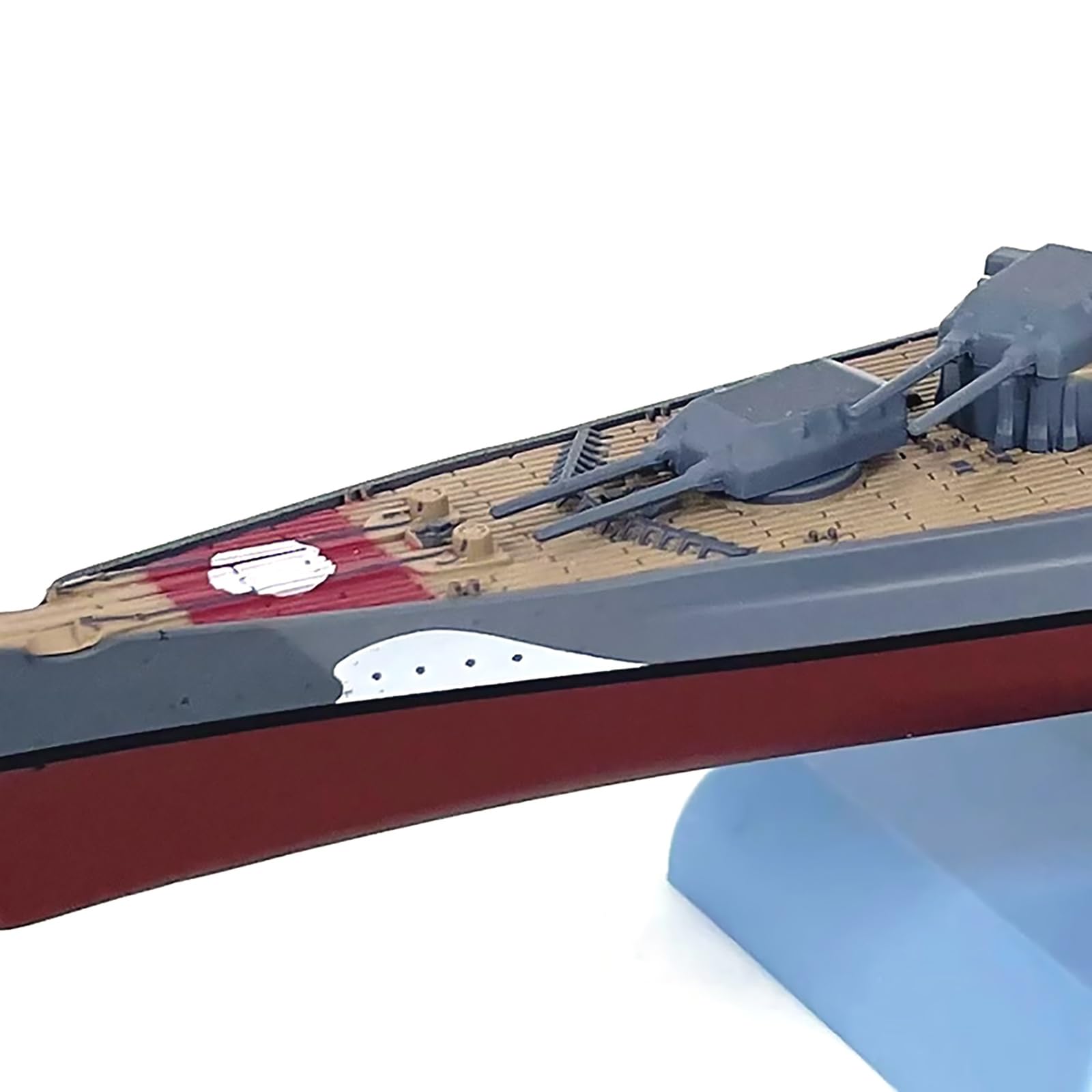 ZEZEFUFU 1:1000 Legierung WWII Bismarck Schlachtschiff Modell U-Boot Schiff Wissenschaft Ausstellungsmodell
