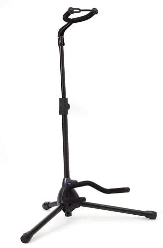 Hola! Music Guitar Stand - Height Adjustable, Collapsible w/Padded Neck