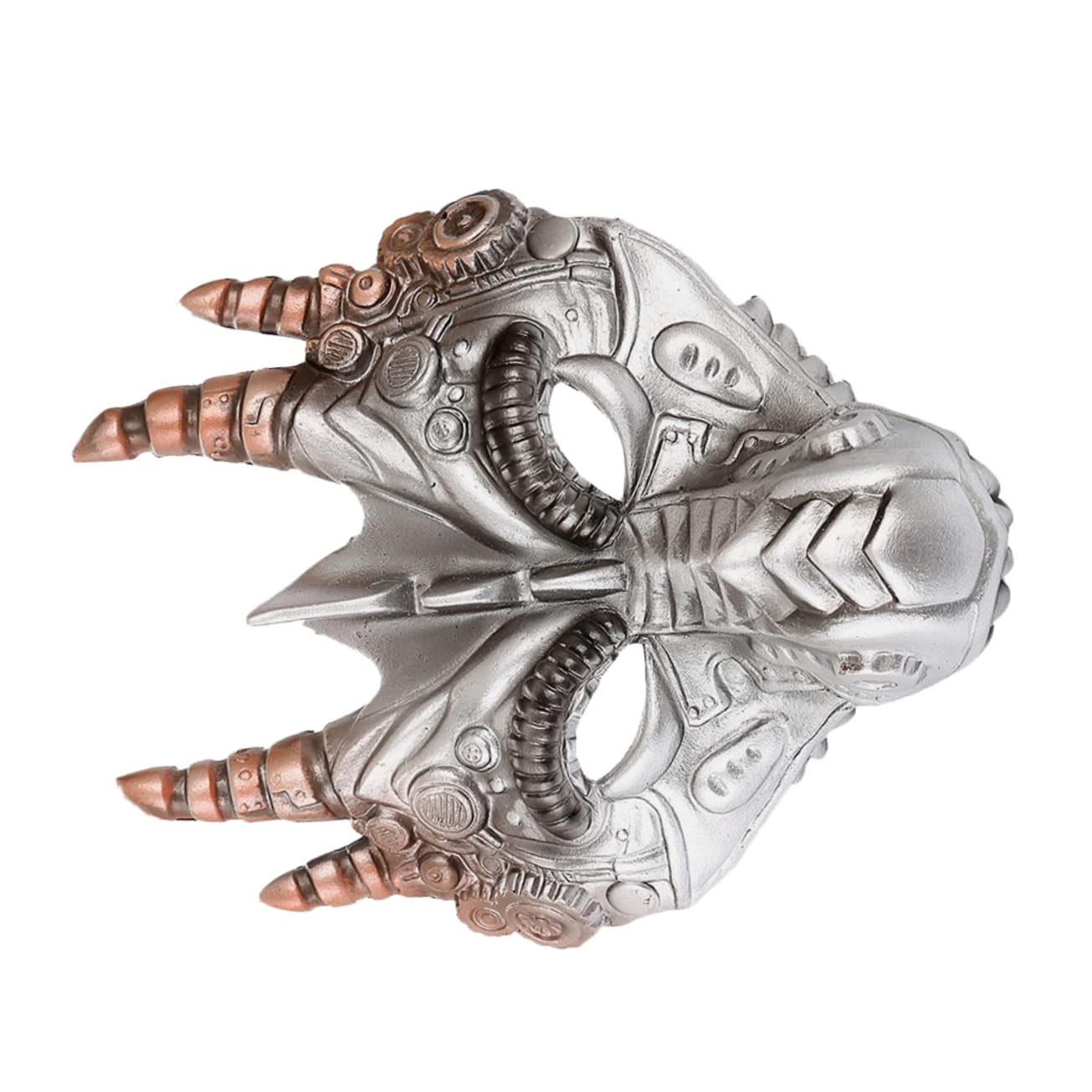 HANABASS 3 Maschera PU Stereoscopica per Costume Halloween e Feste Mascherate Accessorio Cosplay Unisex Vestibilità e Design Accattivante