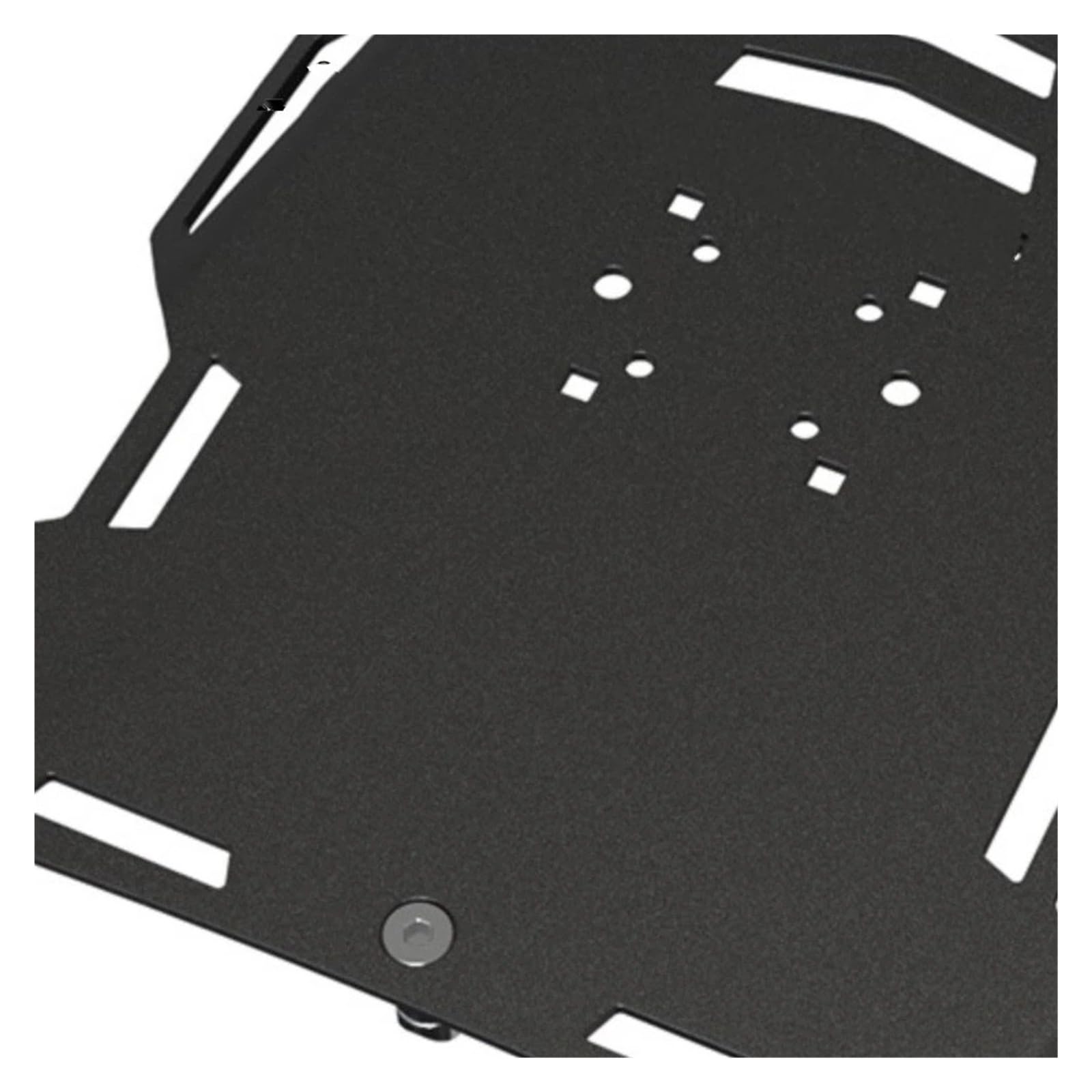 Portaequipajes Trasero Moto Placa Cubierta para Asiento Trasero Portaequipajes Y Rieles para Equipaje Pasajero para BMW R1200GS R 1200 GSA 1250 GS R1250GS LC(Negro)
