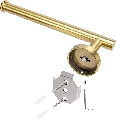 Miniatura 6 de NearMoon Toallero de manotoallero, barra de toalla de mano gruesa de acero inoxidable para baño, toallero montado en la pared a prueba de óxido,