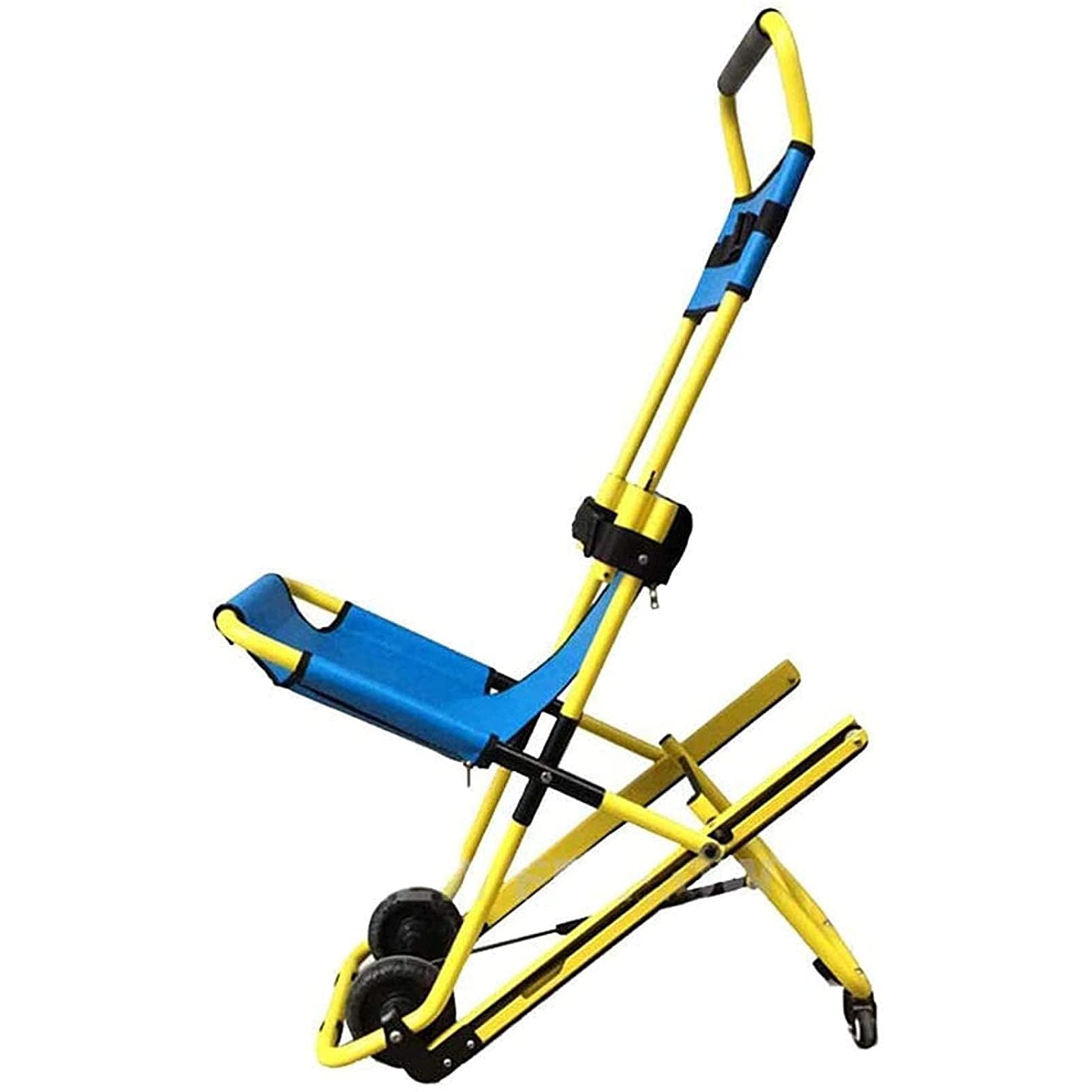 Silla de Emergencia para escaleras, Silla de Ambulancia Plegable para Bomberos, Elevador de evacuación, Camilla para escaleras con Hebillas de liberación rápida, Ideal para oficinas.