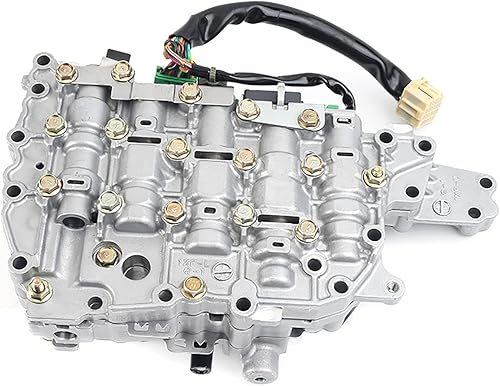 Miniatura 5 de JF011E RE0F10A Cuerpo de válvula de caja de cambios compatible con Nissa-n Altima Sentra Dodg-e CVT (dos sensores de presión)