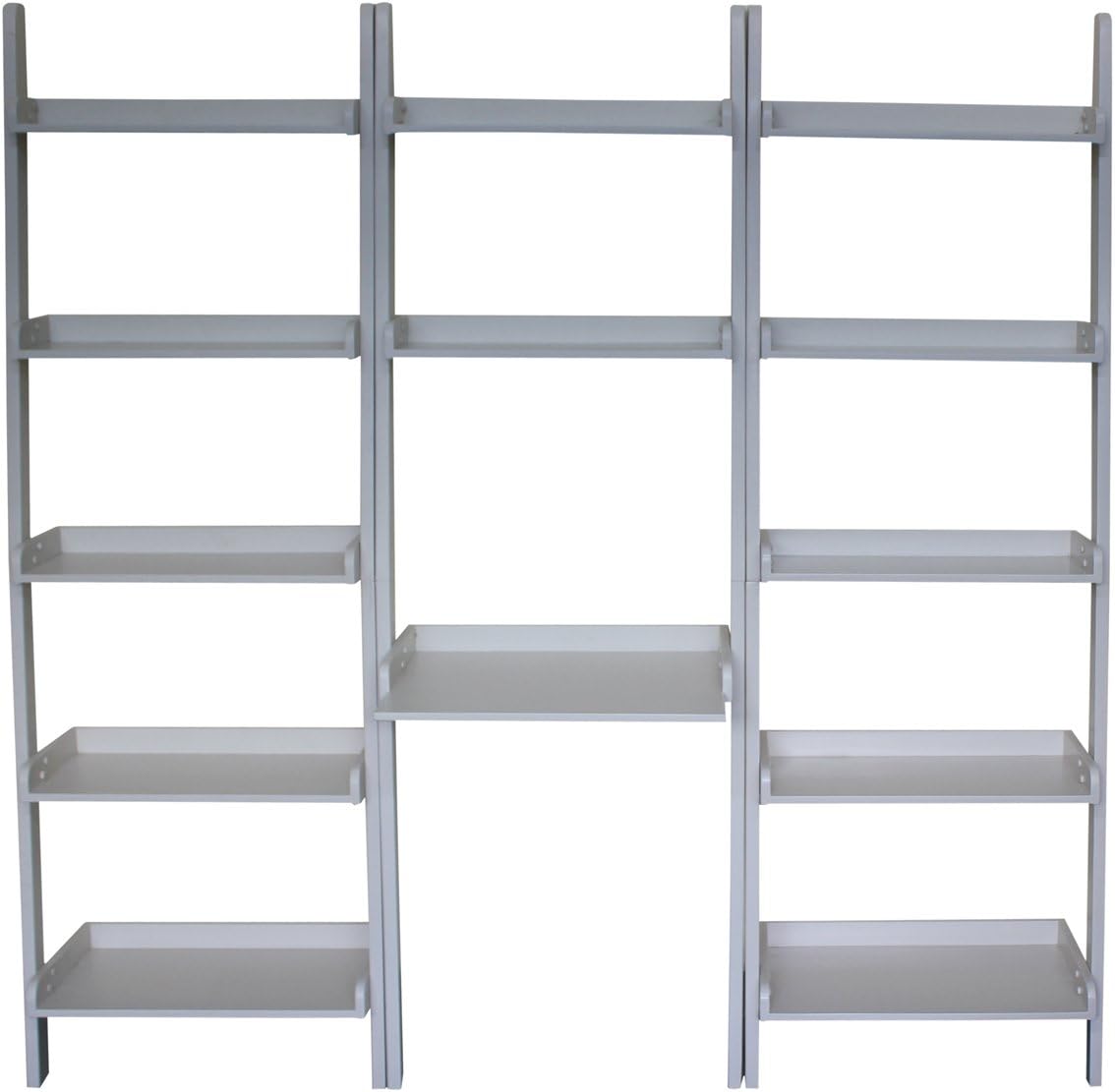 Amazon.com: International Concepts 3-Piece 2 Lean to Shelf Units with ...