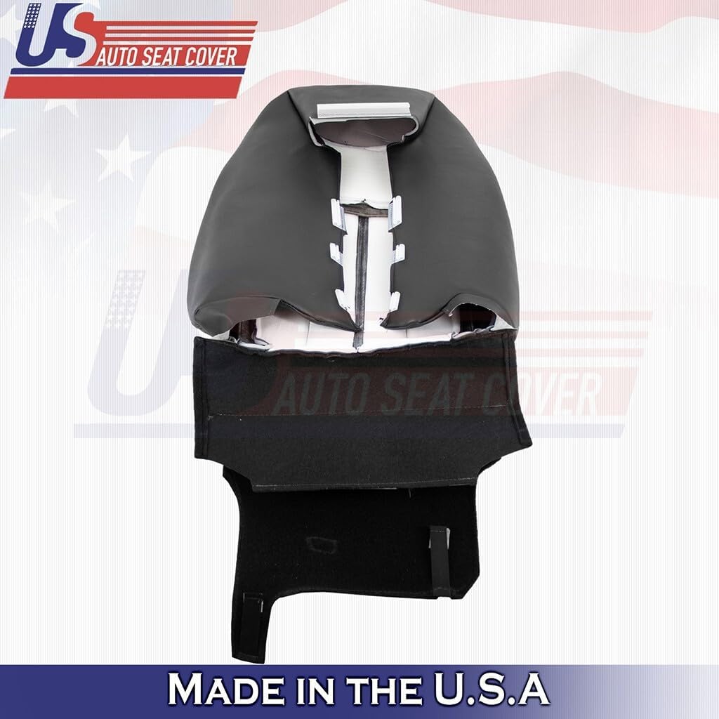 2009 to 2017 fits Infiniti FX35 Passenger Upper & Lower Leather Cover Black
