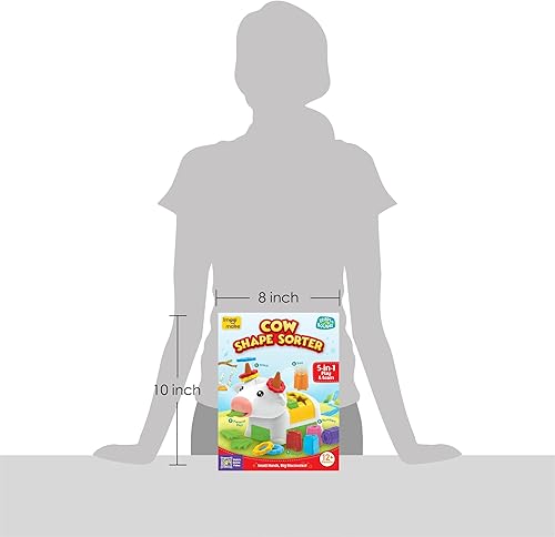 Miniatura 3 de Imagimake Clasificador de formas de vaca  Juguetes para bebés de 12 a 18 meses  Juguetes de aprendizaje para niños de 1 año y niños pequeños  Juego