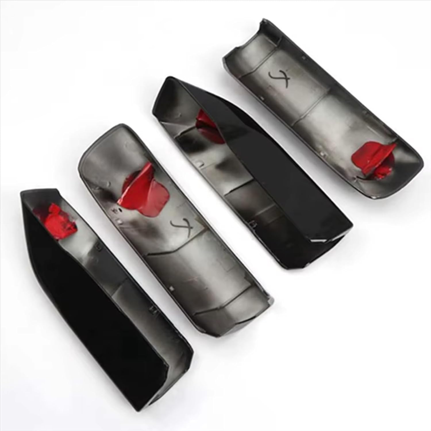 Roof Rail Rack End Cap Shell for Toyota for Supra for 4Runner 2010-2018 Accessories Parts End Cap Protective Cover Shell Roof Rack Car Fits