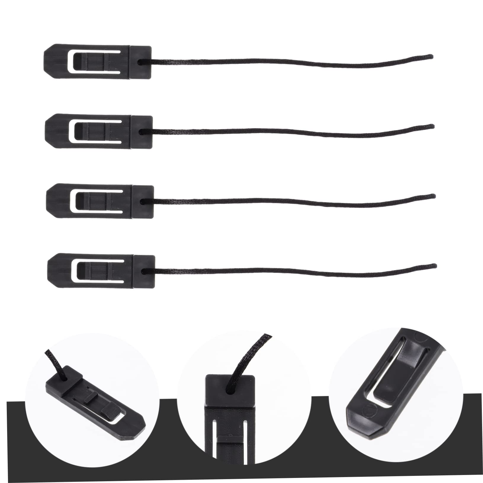 Toyvian 2sets Water Splitter Latch Fin Buckle for Surfboard Canoe and Paddle Boards Durable Fastener for Enhanced Stability and Handling Compatible with Board 4pcs*2