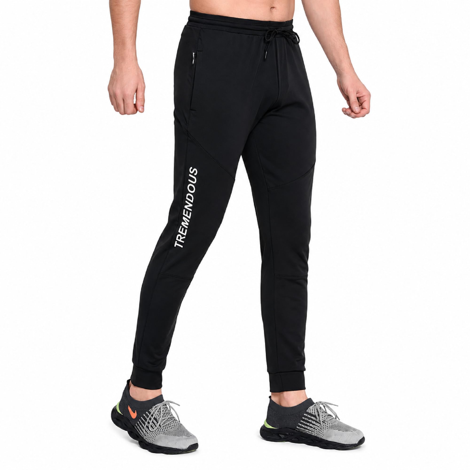 blue star shark Men's Slim Fit Track Pants – Joggers for Running, Gym, Sports, and Casual Wear | Multipurpose Activewear Lower for Men & Boys | Stylish Summer Trousers & Night Pants-picture-29
