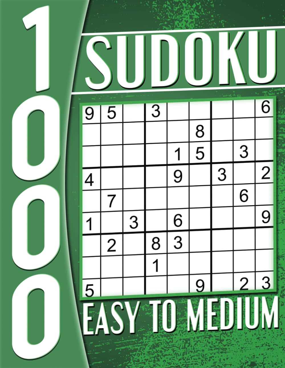 1000 Sudoku Books for Adults Easy to Medium: Puzzles with Solutions, Activity Book for Adults and Seniors.