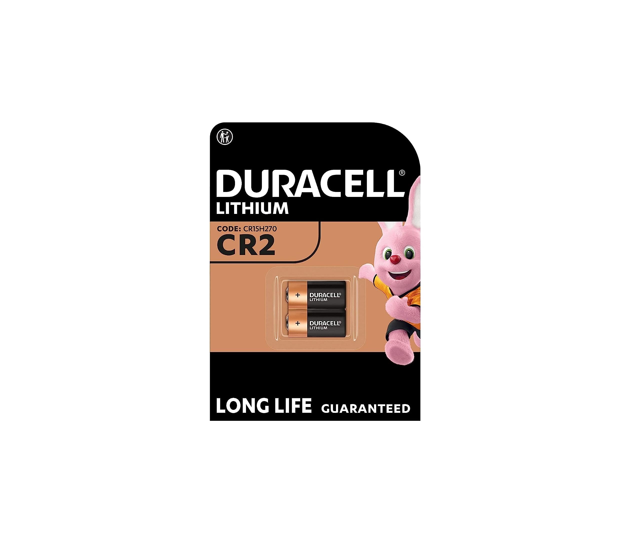 2 x Duracell CR2 (1 blister with 2 batteries), 2 batteries (CR15H270)