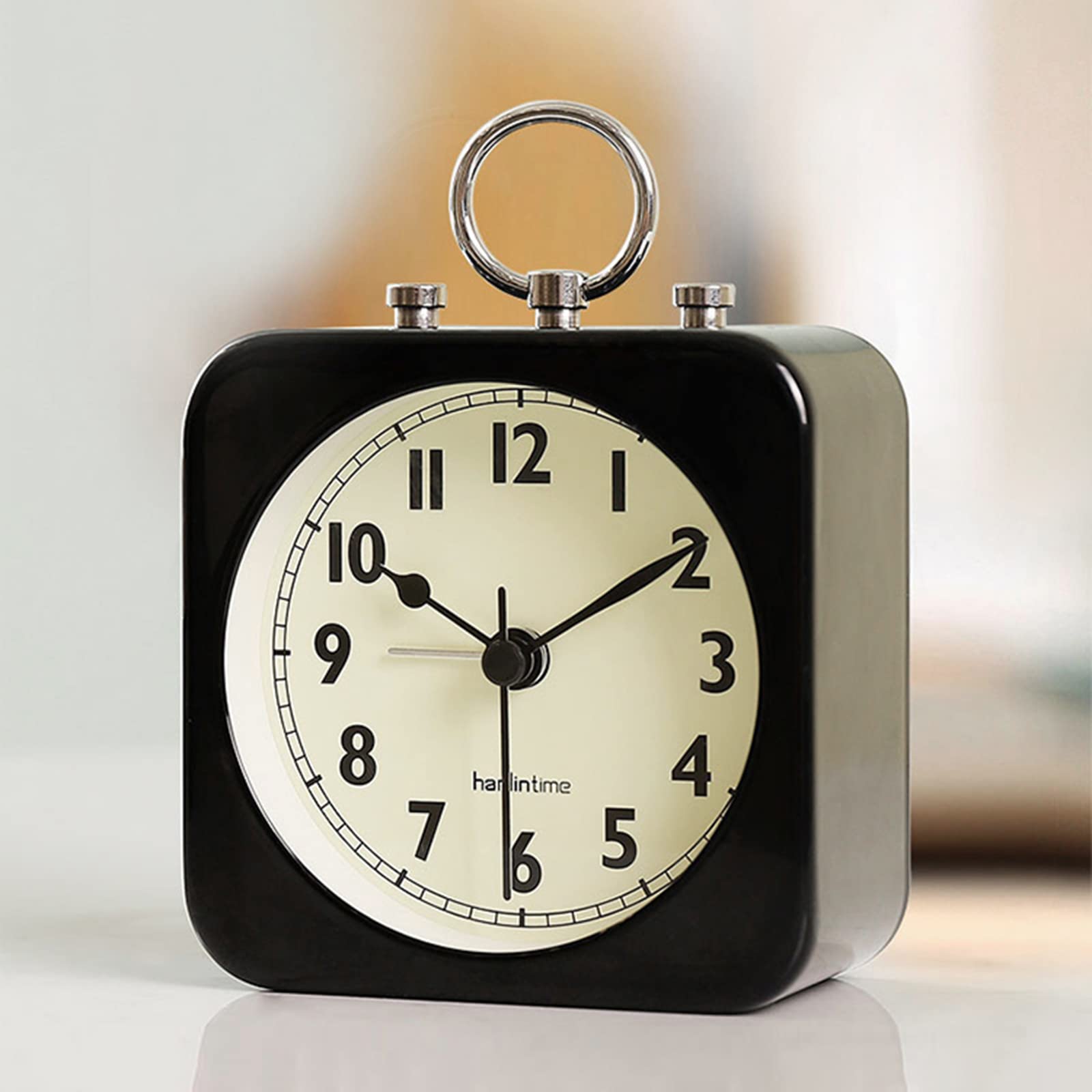 Amazon.co.jp: めざまし時計 目覚まし時計 小型 掛け時計 置き時計