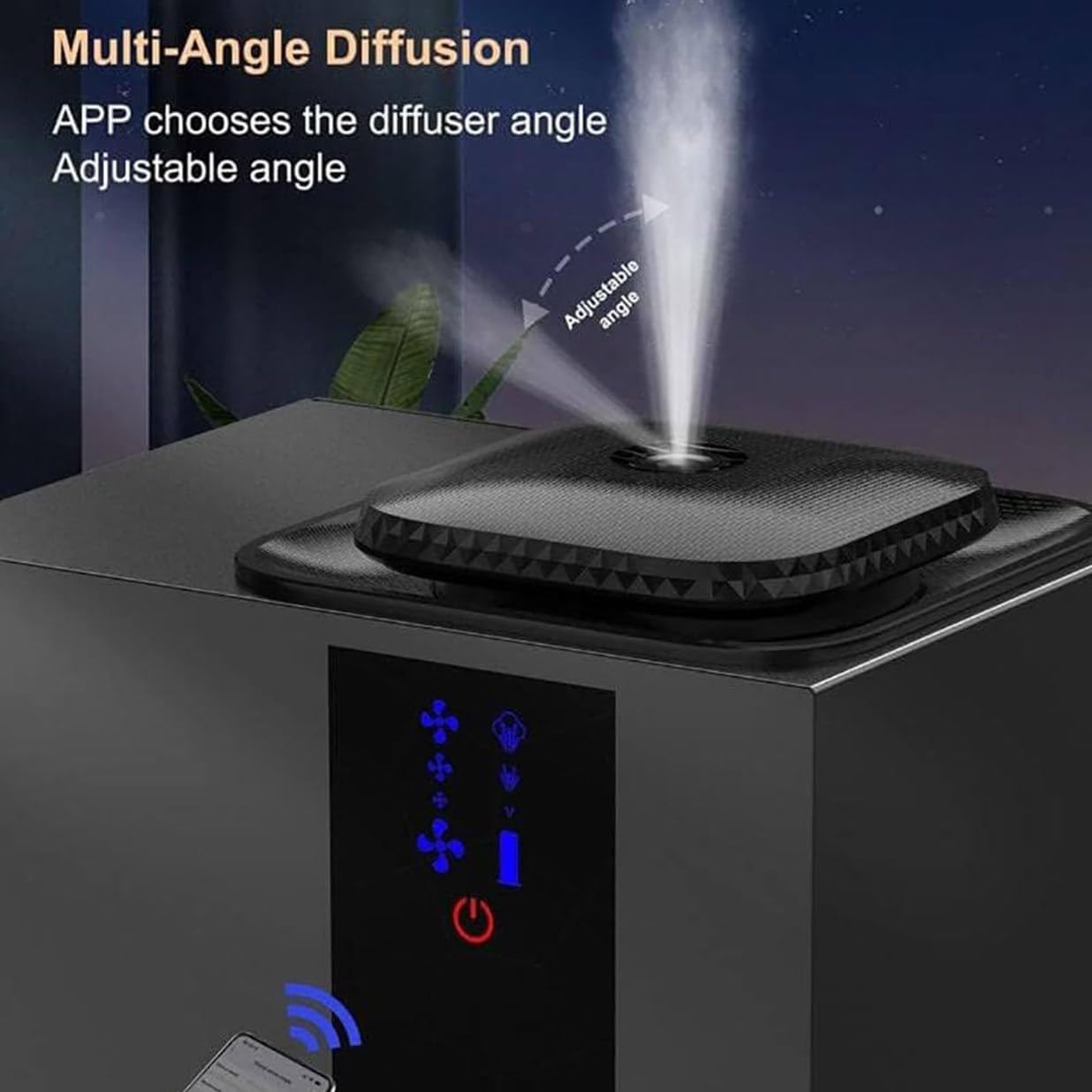 Macchina per Profumi Commerciale,Diffusore Di Oli Essenziali Atomizzante Bluetooth Intelligente,Diffusore Di Aromi Automatico 800Ml,Copertura Fino a 4000 Piedi Quadrati Di Fragranza,Per Casa,Hotel