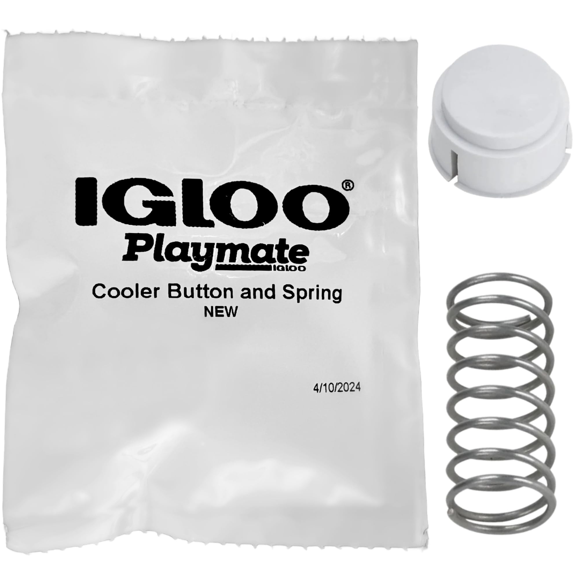 Igloo Playmate Cooler Replacement Button and Spring