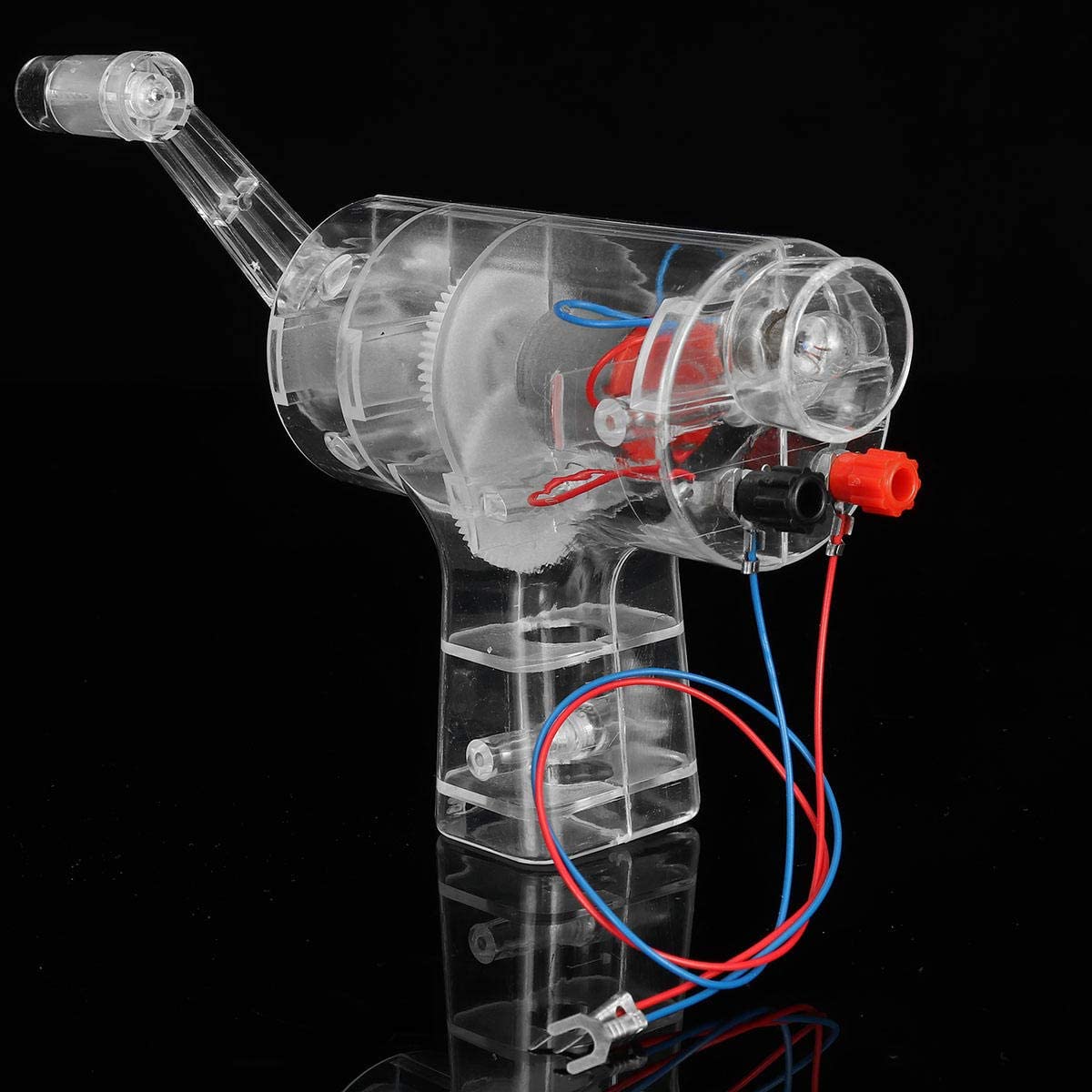Handkurbelgenerator (Elektronisch-Mechanisch) Für Physikexperimente, Laborversuche, Chemie, Physik Und Naturwissenschaften