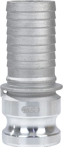 Miniatura 2 de Quafwia 2 accesorios de bloqueo de leva fundida por gravedad de aluminio de 2 pulgadas, accesorio de manguera de leva y ranura de 2 pulgadas,