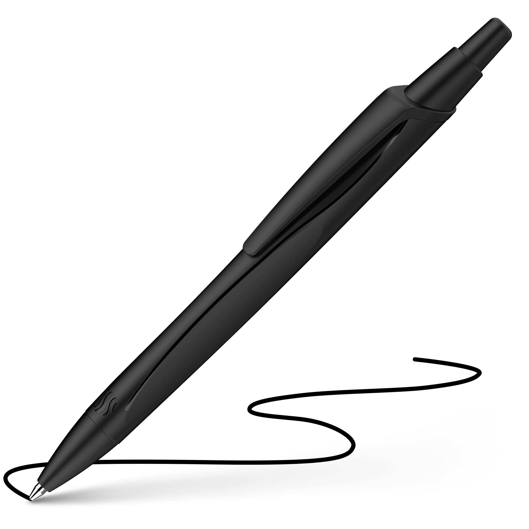 Penna Schneider K15 Blu M - Scatola da 50 - Scrittura Scorrevole e Duratura