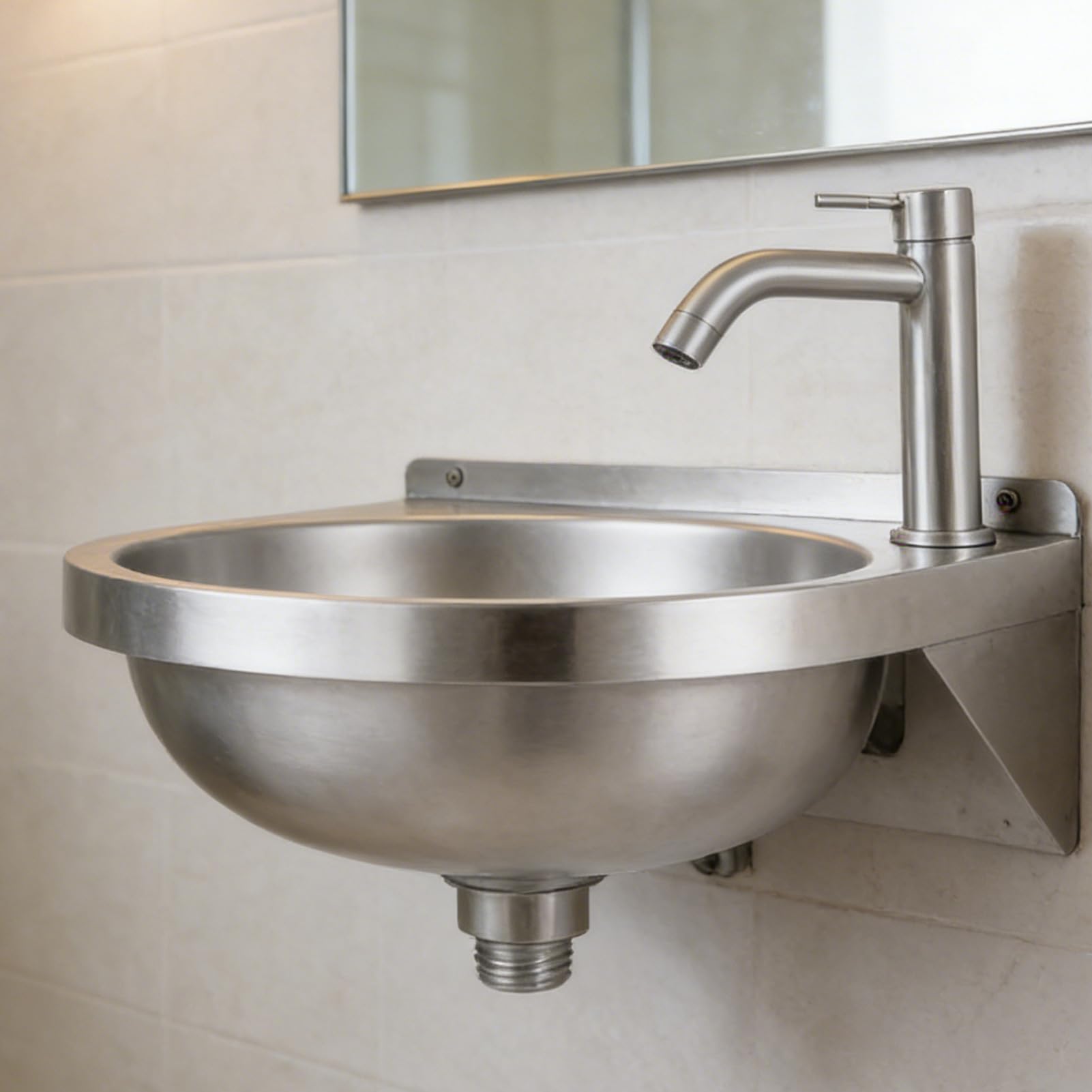 Lavabo da parete per bagno Lavabo a semicircolare per servizi igienici | per ristorante Per Bagno Servizi Igienici Toeletta Cucina Lavanderia Ristorante Casa Bar Hotel