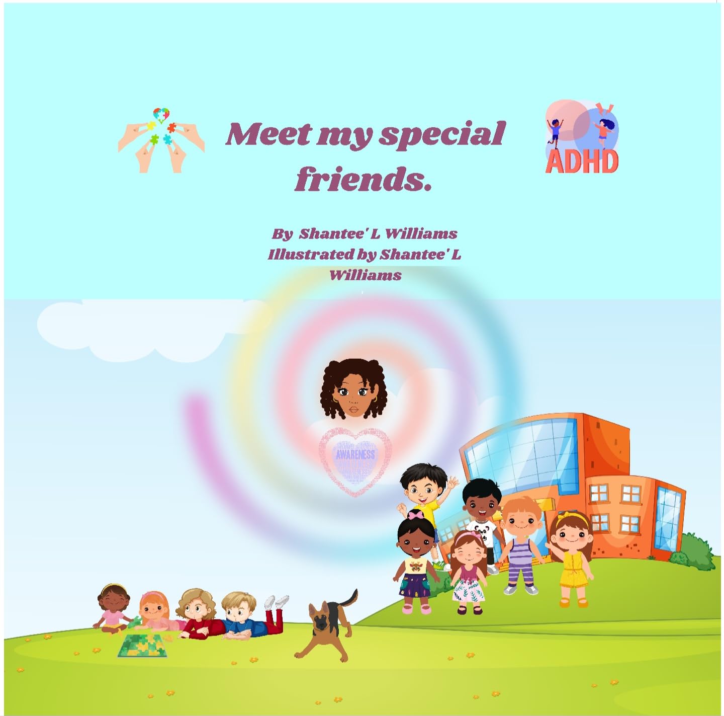 "Meet my special friends."