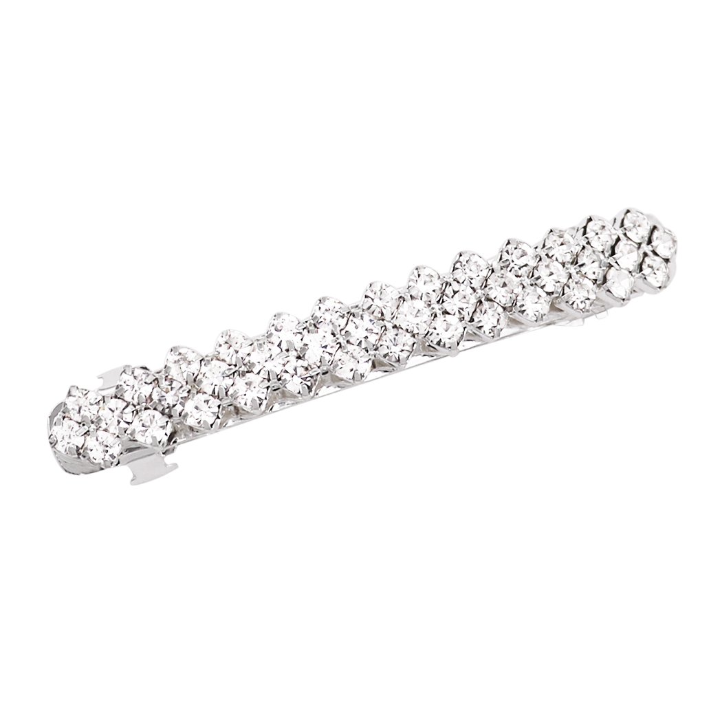 Rosemarie CollectionsWomen's Vintage Style Crystal Hair Clip