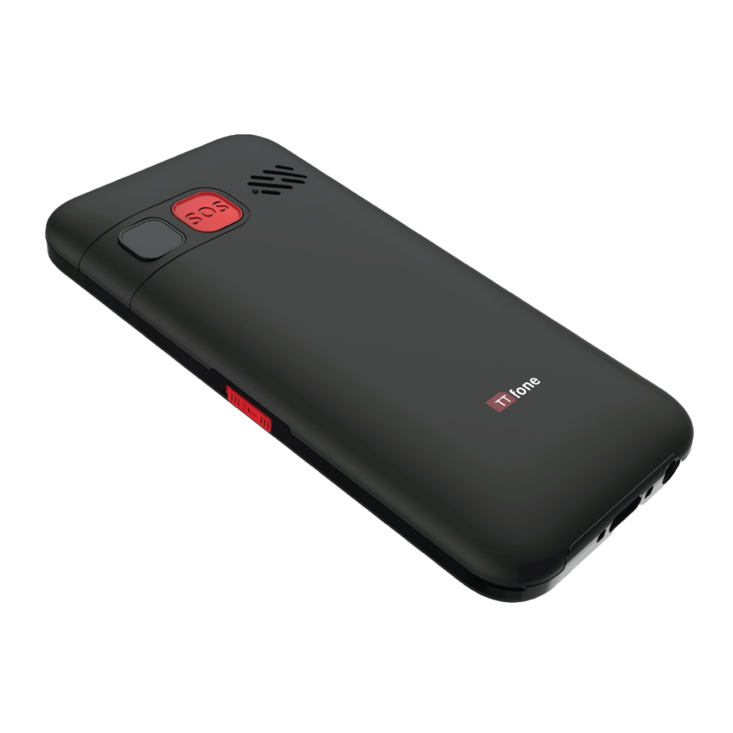 TTfone TT190 Teléfono móvil de Emergencia Desbloqueado básico para Personas Mayores con botón Grande - El teléfono Simple más Barato