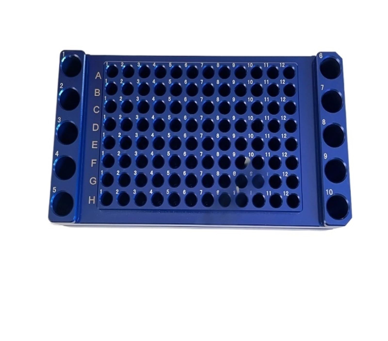 1 caja de hielo PCR con 96 orificios y rejilla for tubos de 0,2 ml, 1,5 ml y 2,0 ml de aluminio(B961015)