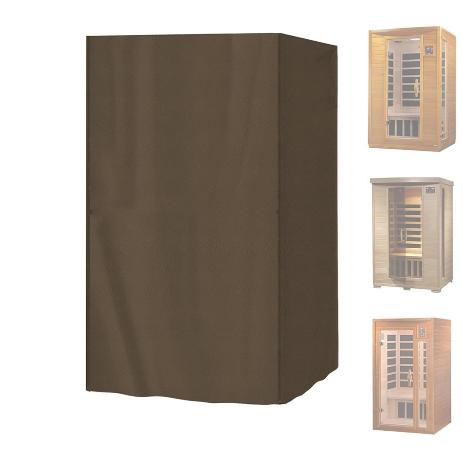 HDOYTXXM Room Shelter 102x110x193cm Heavy-Duty Impermeable Protector for Outdoor Saunas & Home Gyms Strong Steambath Defender University Fabric