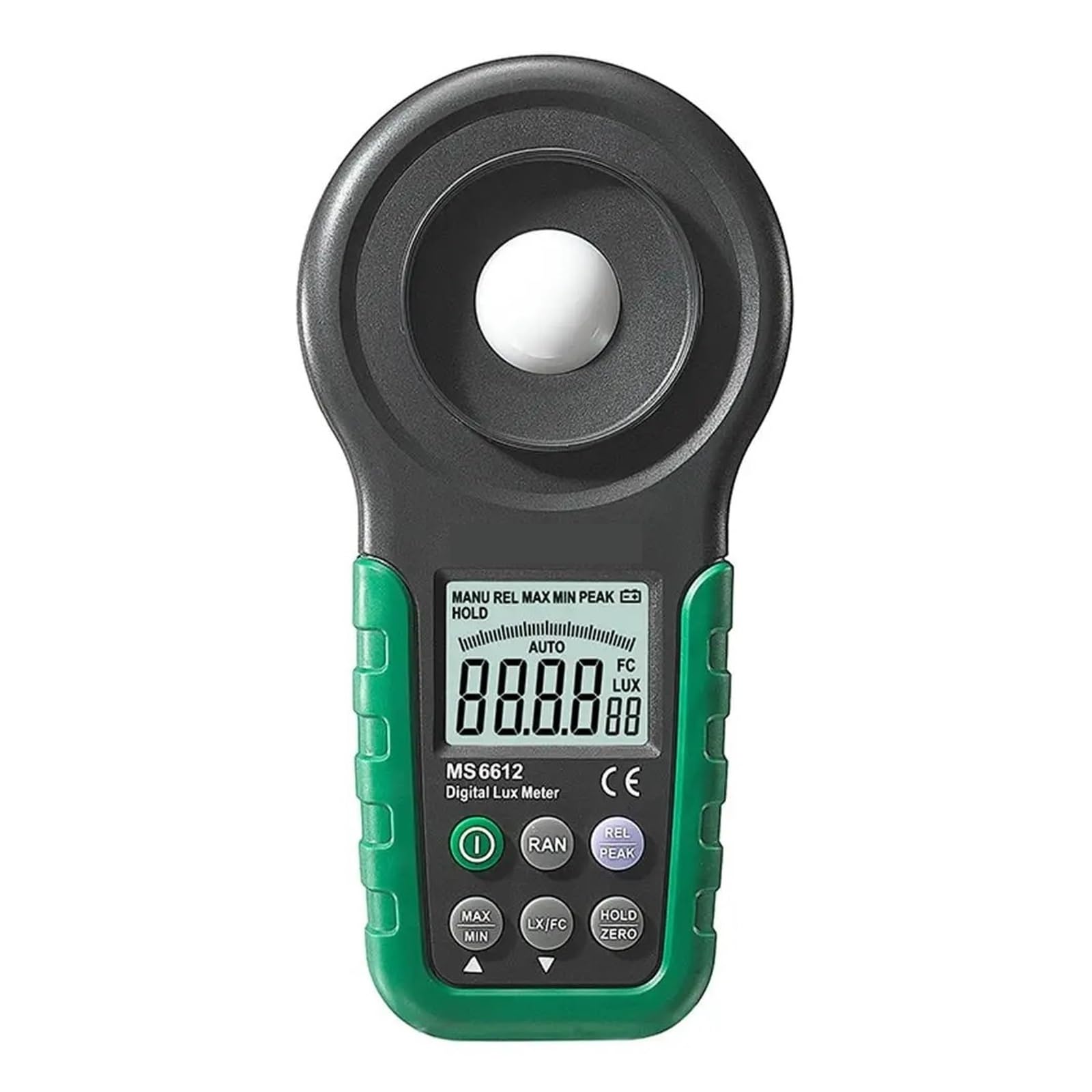 Luxómetro Digital 200.000 iluminómetro multifunción Lux medidor de luz Prueba espectros Rango automático Pico Alta precisión Multifunción