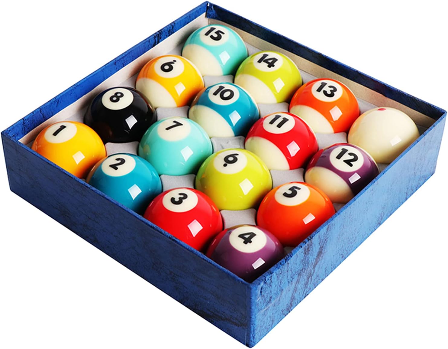 Billiard Balls Pool Table Balls Set Available in Diameter of 572mm Professional Pool Players Worldwide Tournament Pool Table Balls 57.2mm
