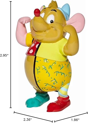 Miniatura 8 de Enesco Disney by Romero 6008532 - Figura miniatura de Britto Cinderlla Gus, 2.95 pulgadas, multicolor