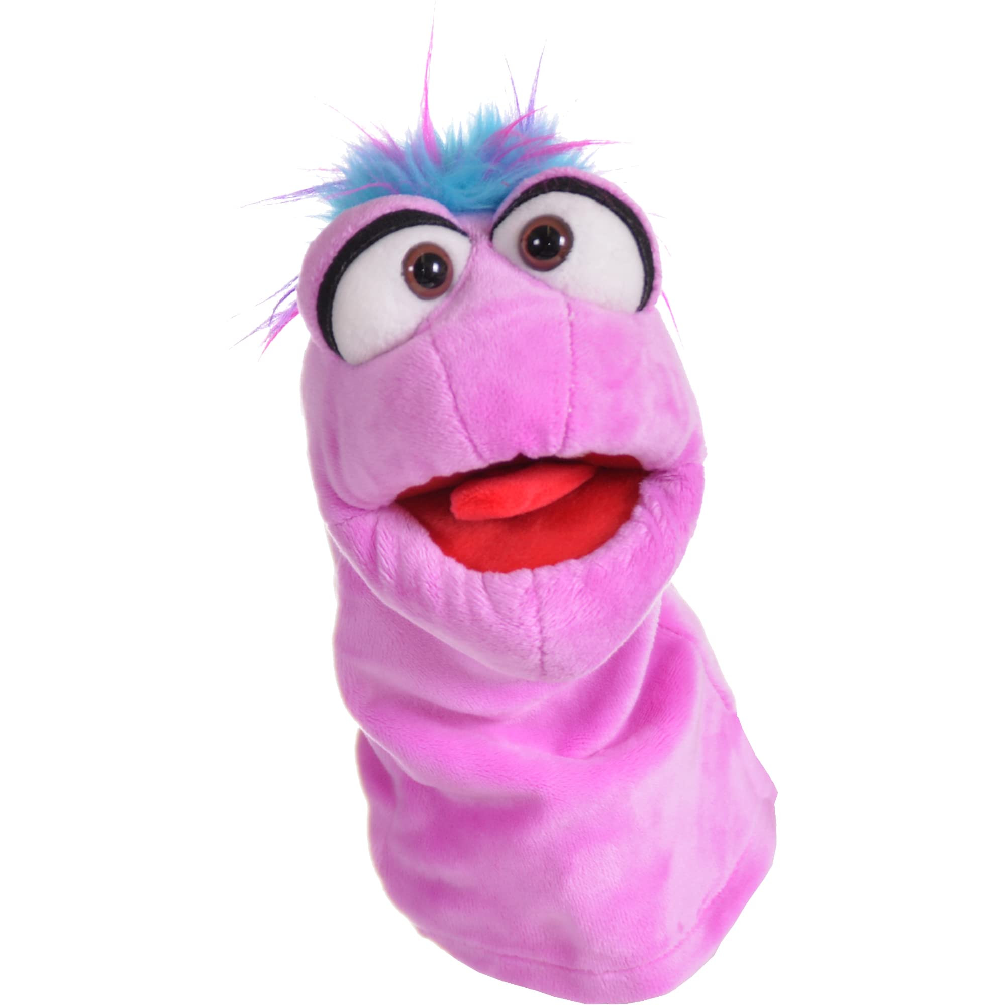 Living Puppets Marionnette En Tissu – 25 Cm, Ver à Pompon – Jeu De Rôle, émotions, éducatif