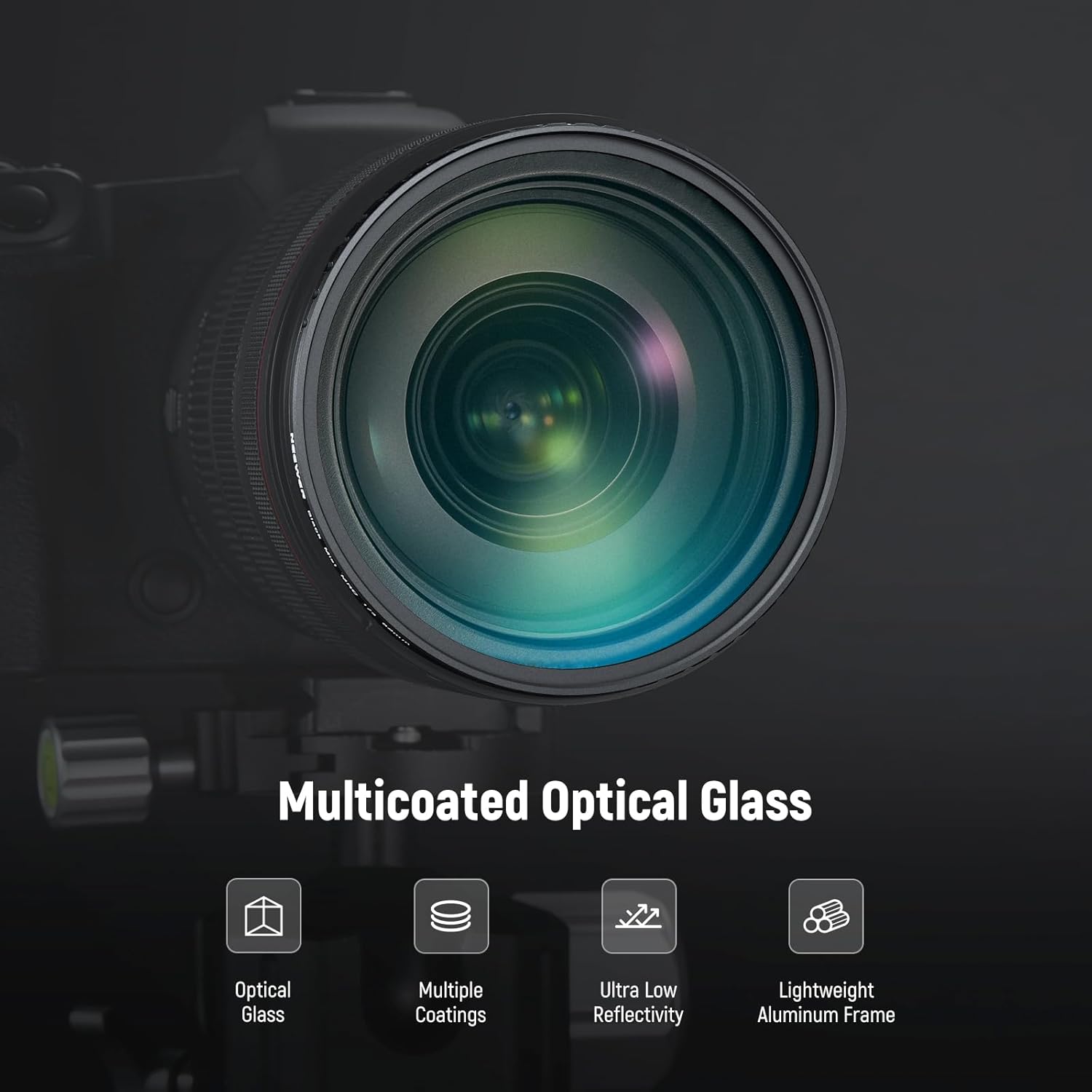 NEEWER 77mm Variable ND (ND2-32) + CPL + 1/4 Black Diffusion Filter Set (3 Pack), Camera Lens Filter Photography Accessories with AR/AF Coatings, Storage Case & Cleaning Cloth