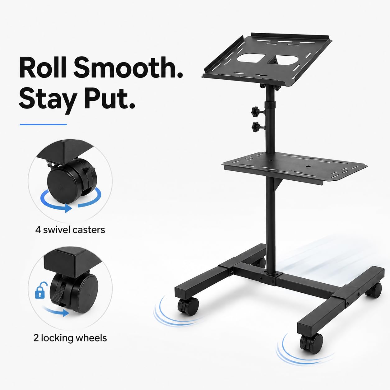 Stojak do projektora – 95 – 150 cm z regulacją wysokości