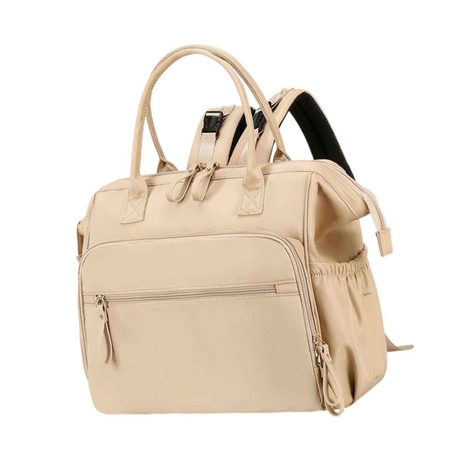 predolo Reisewindel Tte Wickelbeutel Umhängetasche Große Kapazität mit Multi Taschen Windpack für Die Arbeit Im Freien Im Freien Im Außenbereich, Beige